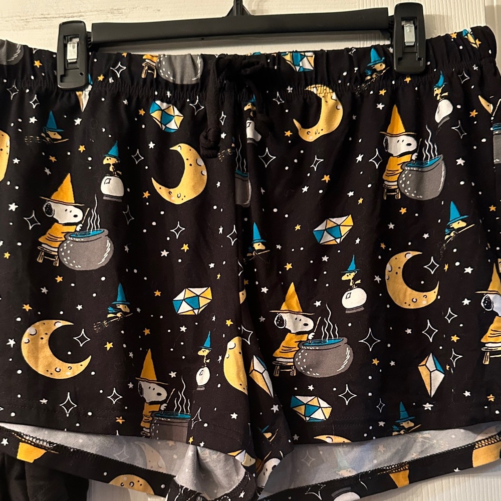 Snoopy Witch Halloween Woman’s Pajamas Set - Picture 3 of 6